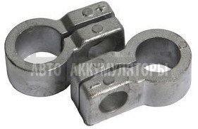 Аккумуляторные клеммы Комплект переходников "+"/"-" (конус-болт) Тюмень - фото Аккумуляторные клеммы Комплект переходников "+"/"-" (конус-болт) Тюмень - фото