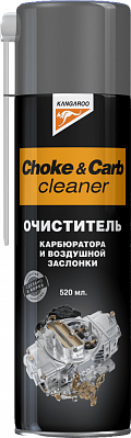 KANGAROO Очиститель карбюратора и воздушной заслонки KANGAROO Choke&carb cleaner, 520 мл