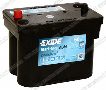 Автомобильный аккумулятор Start-Stop AGM EK508 - фото Автомобильный аккумулятор Start-Stop AGM EK508 - фото
