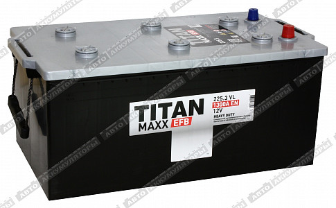 Грузовой аккумулятор Maxx EFB 6СТ-225.3 L - фото Грузовой аккумулятор Maxx EFB 6СТ-225.3 L - фото