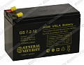 Тяговый аккумулятор General Security GS 7,2-12 12В 7,2 Ач
