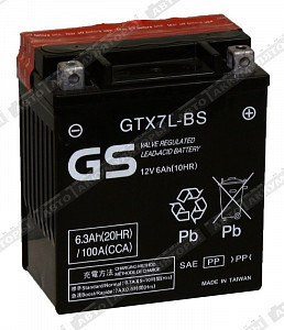 Мотоаккумулятор GTX7L-BS - фото