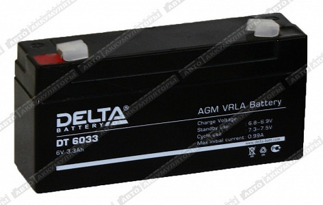 Тяговый аккумулятор DT 6033 - фото Тяговый аккумулятор DT 6033 - фото
