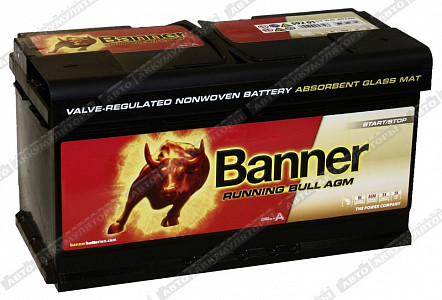 Автомобильный аккумулятор Running Bull AGM 592 01 (У) - фото Автомобильный аккумулятор Running Bull AGM 592 01 (У) - фото