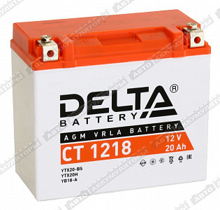 Мотоаккумулятор CT 1218 (YTX20-BS) - фото Мотоаккумулятор CT 1218 (YTX20-BS) - фото