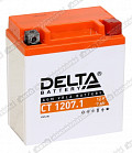 Мотоаккумулятор Delta CT 1207.1 (YTX7L-BS) 12В 7Ач