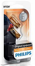Philips WY5W 12V-5W блистер (2шт) Philips WY5W 12V-5W блистер (2шт)