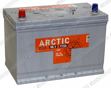Автомобильный аккумулятор Arctic Silver 6СТ-95.1 VL (D31FR) - фото Автомобильный аккумулятор Arctic Silver 6СТ-95.1 VL (D31FR) - фото