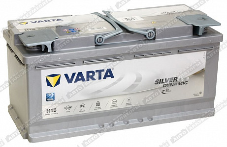Автомобильный аккумулятор Silver Dynamic AGM 605 901 095 (H15) - фото Автомобильный аккумулятор Silver Dynamic AGM 605 901 095 (H15) - фото