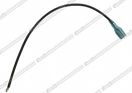 Аккумуляторные клеммы Клемма мама 6,3мм с проводом - фото Аккумуляторные клеммы Клемма мама 6,3мм с проводом - фото