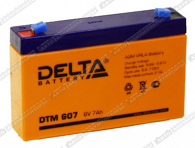 Тяговый аккумулятор DTM 607 - фото Тяговый аккумулятор DTM 607 - фото