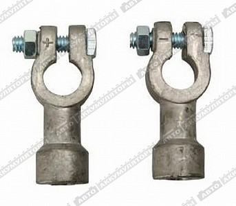 Аккумуляторные клеммы Клеммы переходные резьбовые Америка (комплект) - фото Аккумуляторные клеммы Клеммы переходные резьбовые Америка (комплект) - фото