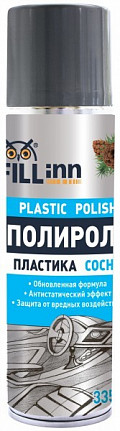 Fill Inn FL011 Полироль пластика (для приборной панели) сосна , 335 мл (аэрозоль)