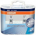 Автолампа 12В OSRAM H1 12V-55W SilverStar Duo-Box 2шт.